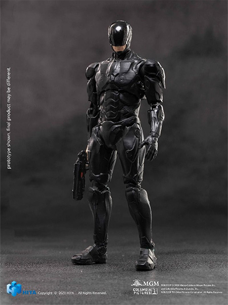 Hiya Toys RoboCop 2014 Black RoboCop Action Figure